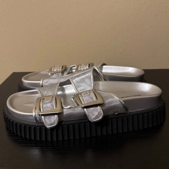 Circus NY by Sam Edelman Cris mesh double buckle sandals - Picture 6 of 6